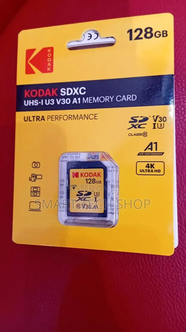 Kodak 128gb Sd Card Full Hd Memory Card With Up to 90mb/S Speed · Photo 1