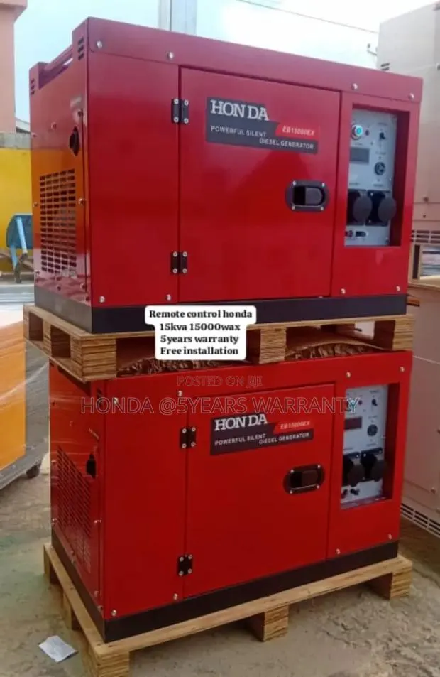 Amplify Your Energy With Honda 15kva 15000wax Diesel Silent · Photo 1