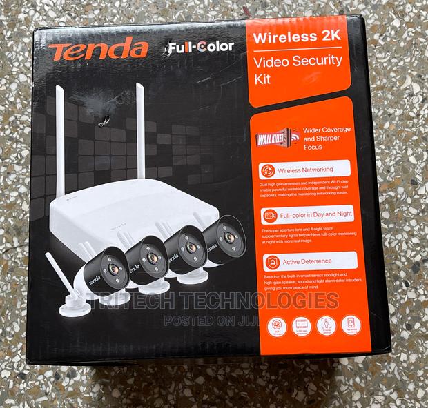 Tenda 4CH Wireless Video Security Kit With 1TB HDD (K4w-3tc) · Photo 1