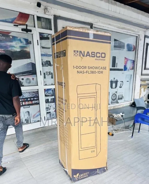 Nas360fl-1dr New Sleek Nasco 298L Beverage Cooler(Glass Door) · Photo 1
