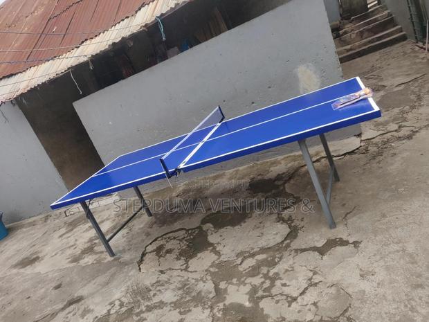 Table Tennis Board With Metal Stand · Photo 2