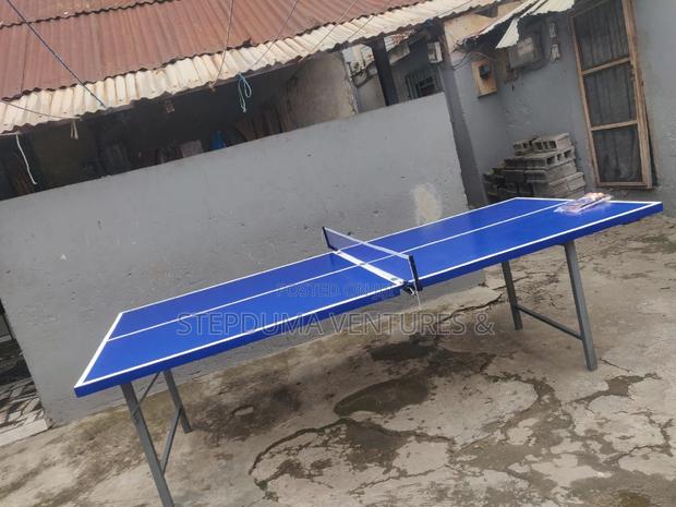 Table Tennis Board With Metal Stand · Photo 3