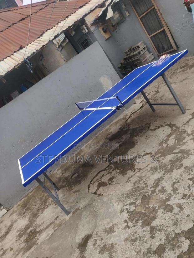 Table Tennis Board With Metal Stand · Photo 5