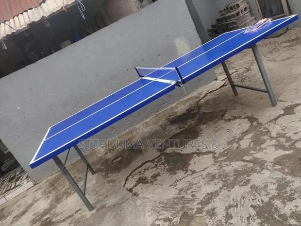 Table Tennis Board With Metal Stand · Photo 1