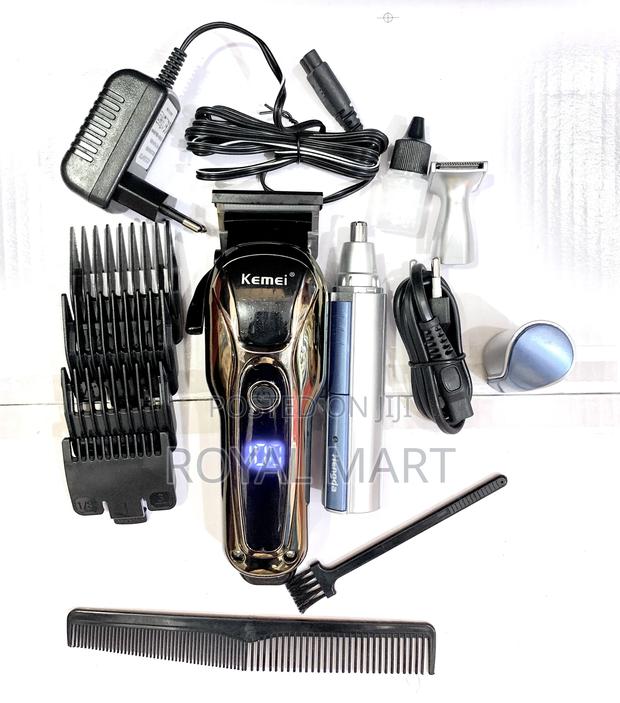 Kemei Hair Trimmer With Nose Shaver · Photo 1