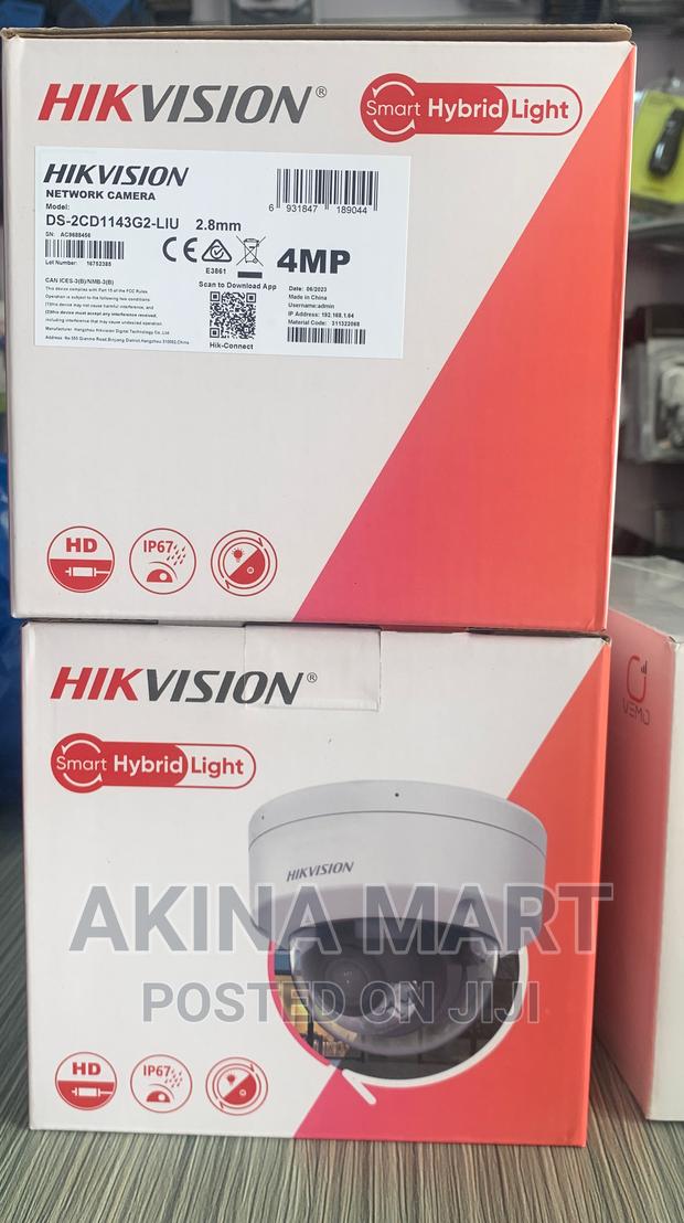 Hikvision 4mp Ip Smart Hybrid Light Camera Ds-2cd1143g2-Liu · Photo 1