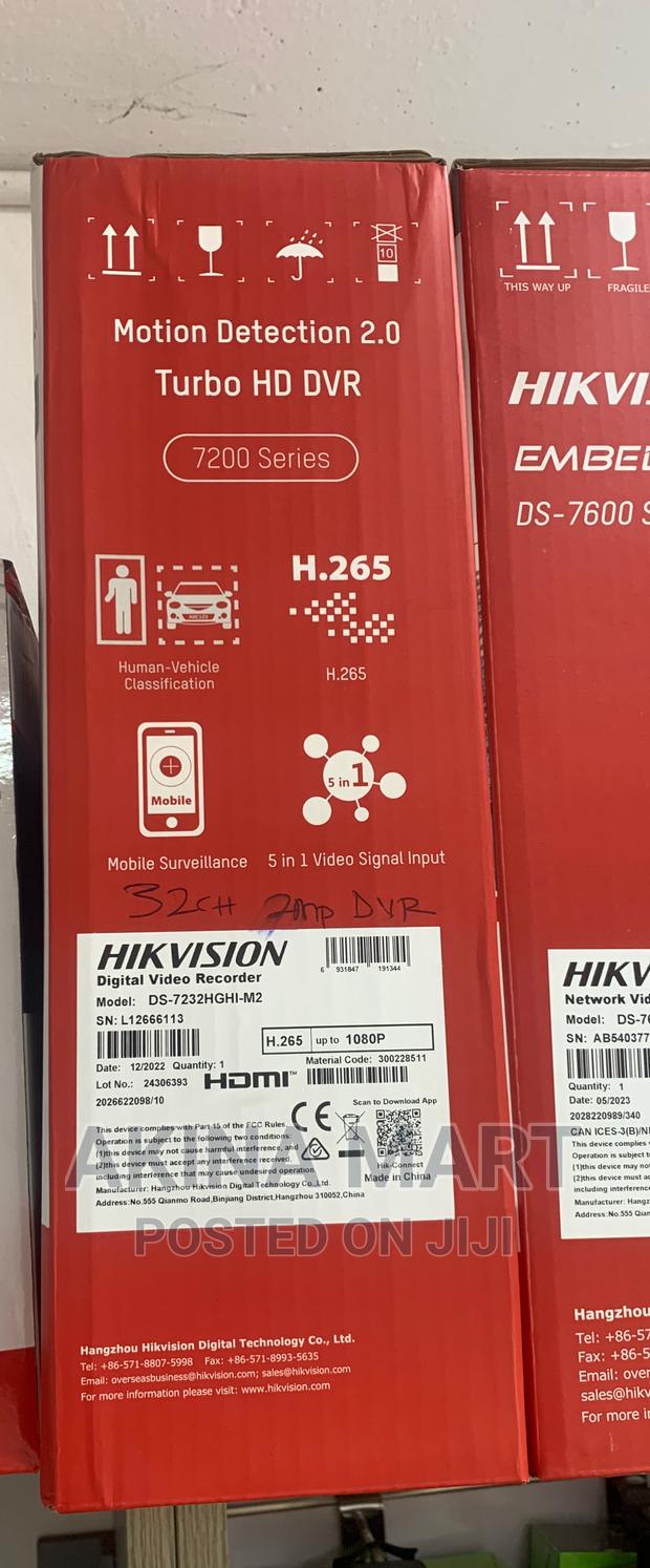 32 Channel 2mp Hikvision DVR · Photo 2