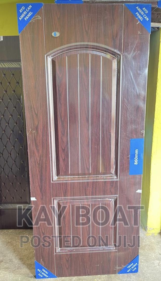 Brownlike Wooden Door With All Accessories · Photo 1