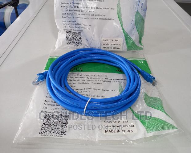 5m Cat6 Patch Cord, 5m Cat6 Cable · Photo 1