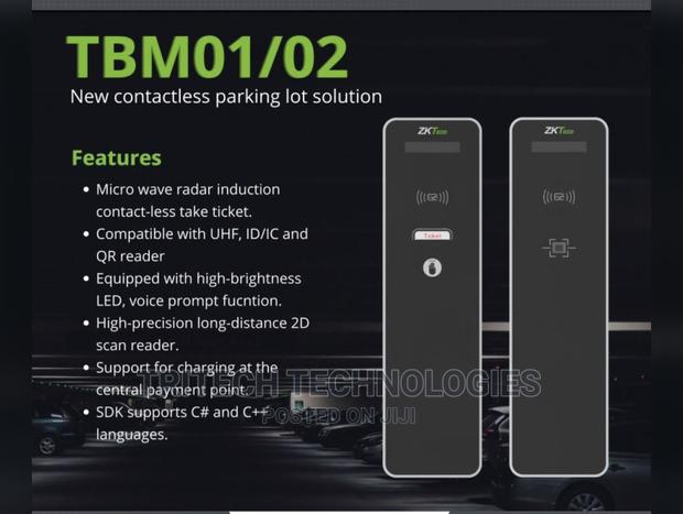Zkteco Tbm02 Ticket Dispenser Exit for Parking Barrier · Photo 2