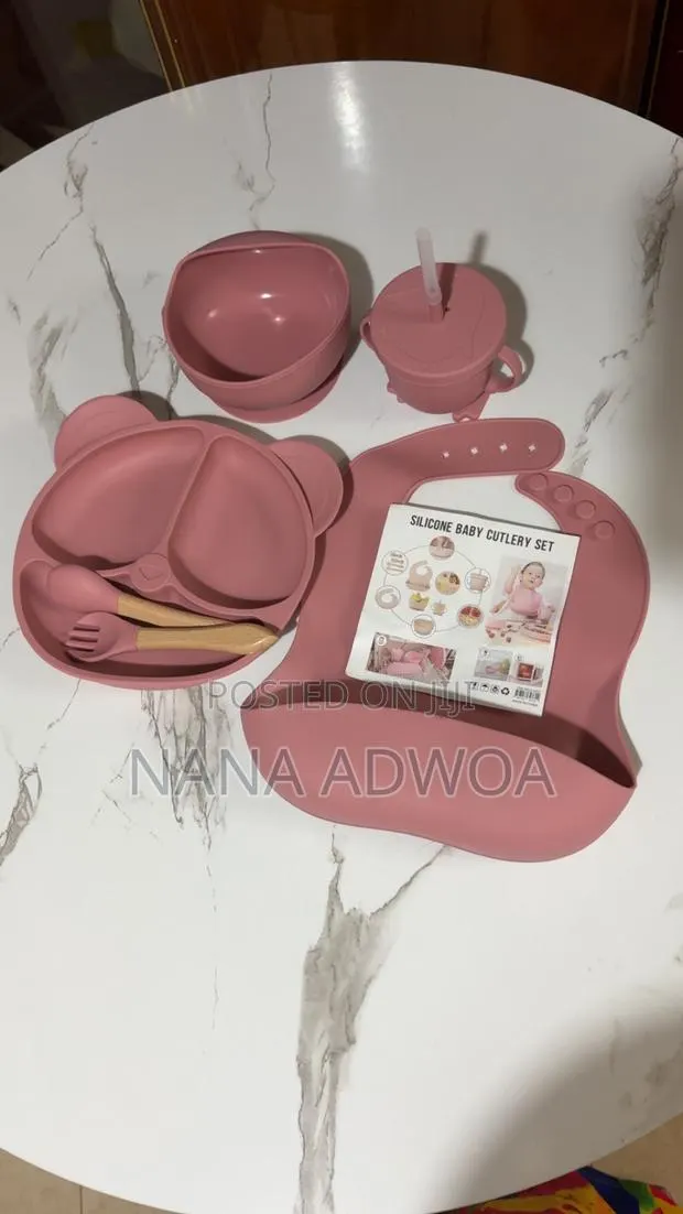 6 Piece Baby Silicone Feeding Set · Photo 1