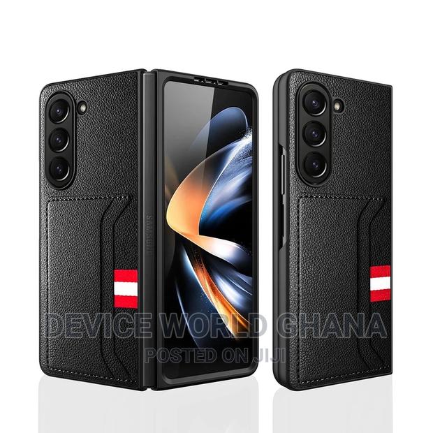 Sims Leather Case for Samsung Z Fold 7 Fold6 Fold5 Fold4 · Photo 1