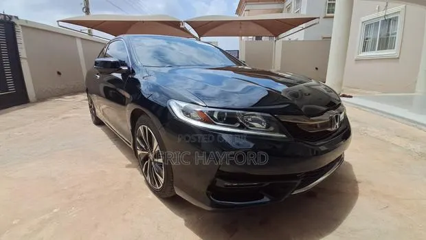 Honda Accord EX-L 2dr Coupe FWD (2.4L 4cyl 2A) 2017 Black · Photo 1
