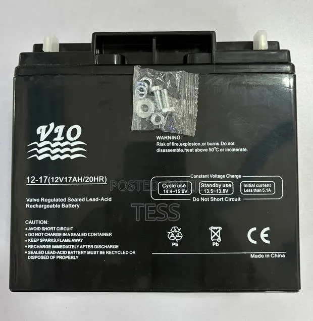 Vio Ups Battery 12v 17ah Sealed Lead-acid Rechargeable · Photo 1