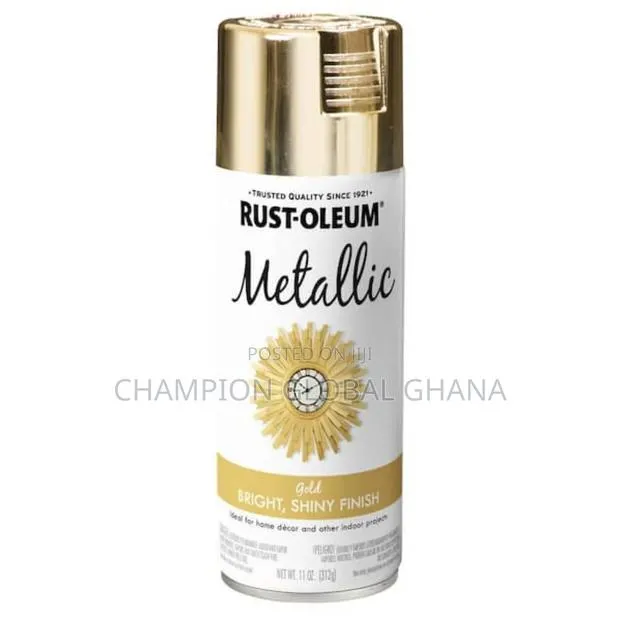 Metallic Gold Spray Paint · Photo 1