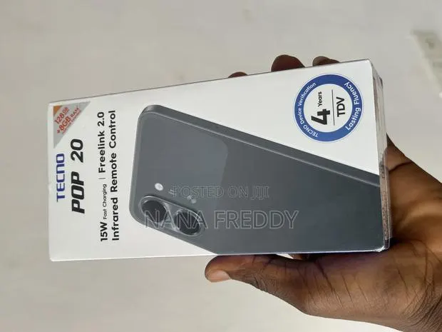 New Tecno Pop 20 128 GB Black · Photo 1