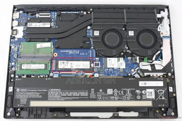 New Original HP Victus 15 Cooling Fan for Cpu and Gpu · Photo 1