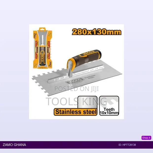 Plastering Trowel With - Hptt28138 · Photo 1