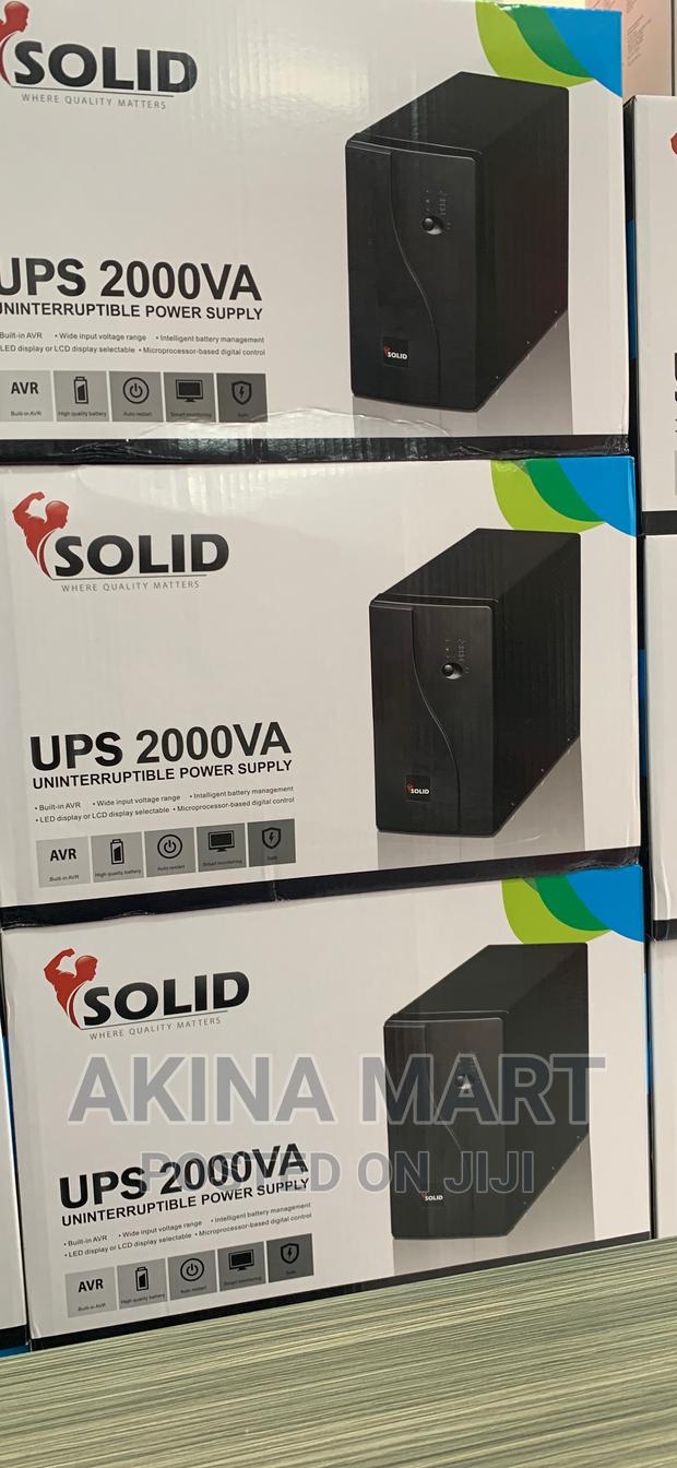 Solid 2000va Ups 2kva Uninterrupted Power Supply · Photo 2