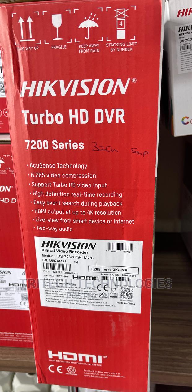 Hikvision 32ch DVR Ids-723hqhi-M2/S Up To · Photo 5