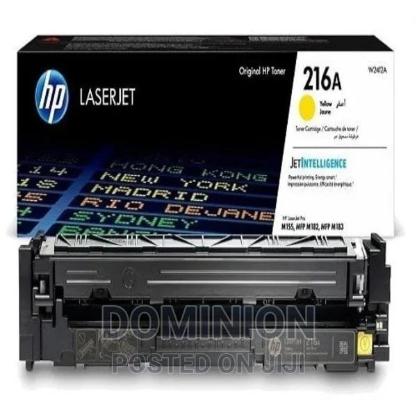 Hp 216a Yellow Original Toner Cartridge - W2412a · Photo 1