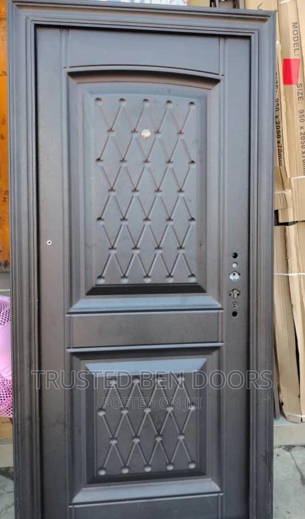 Paladin Coffee Brown Security Door [Single,One+Half, Double] · Photo 1