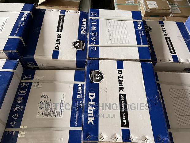 D-Link Cat6 SFTP 23 Awg PVC Outdoor Cable - 305m Grey Colour · Photo 1