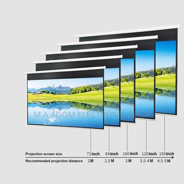 Call or Text Us for Projector Screen 30x30cm(Electric) · Photo 1