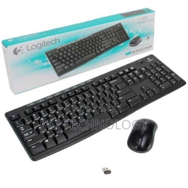 Logitech Wireless Combo Mk270 Keyboard Mouse · Photo 1