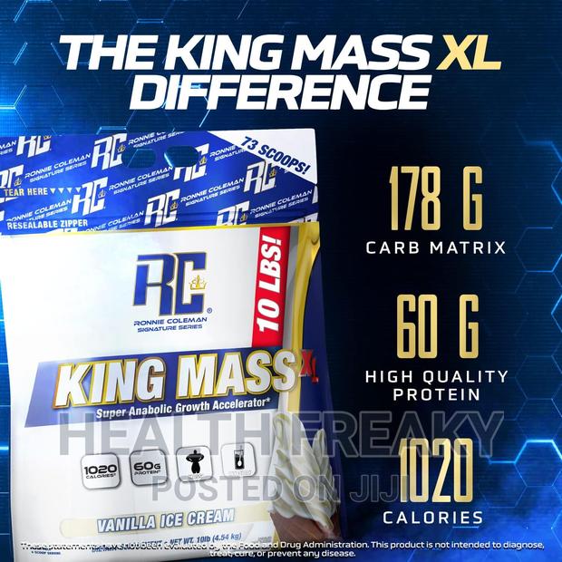 Mass Gainer King Mass Xl Protein Weight Gainer · Photo 3