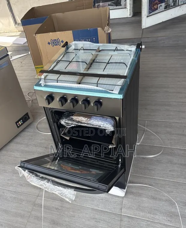 Durable Midea Freestanding 4 Gas Burner With Grill(50x50cm) · Photo 1