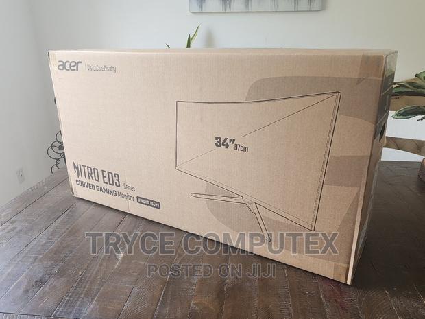 Acer Nitro 34" 165hz WQHD Ultrawide Curved Monitor · Photo 1