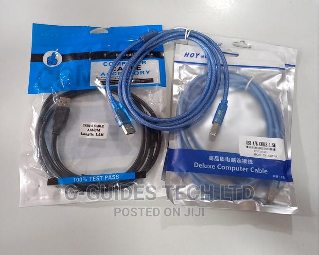 1.5M USB Printer Cable or USB a/B Cable · Photo 1