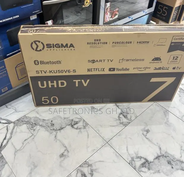 Lovely 50 Inch Sigma Sleek Uhd Android Tv · Photo 1