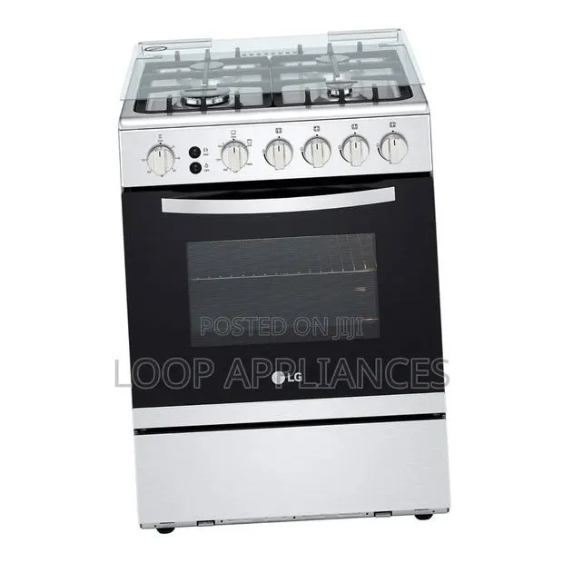 New 4 Burner LG 60x60CM FA211RMA Free Standing Gas Cooker · Photo 1