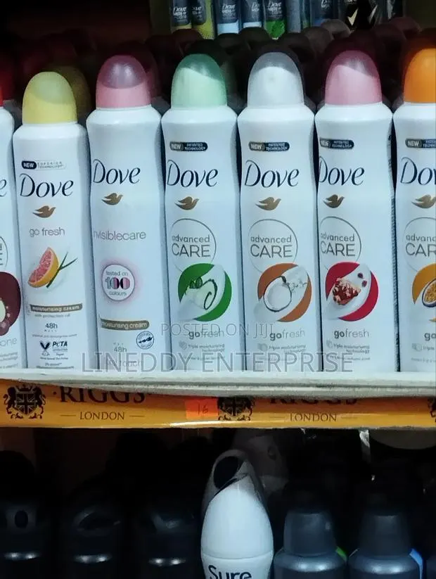 Dove /Sure Confident/Nivea /Right Guard / Riggs Deo Spray · Photo 1
