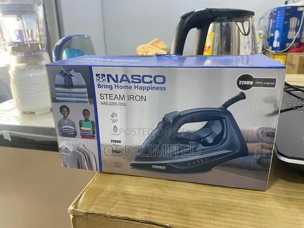 Nasco 2200W Steam Iron NAS -2205dss · Photo 1