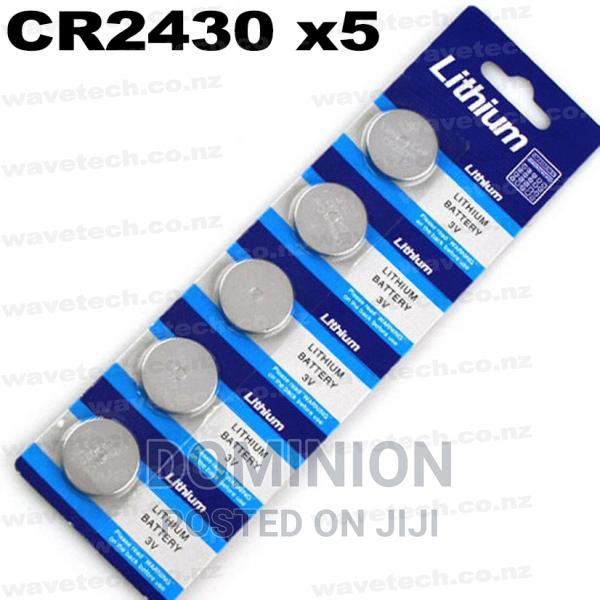 C'MOS CR2430 Battery 3V Lithium Coin Cell 5PCS · Photo 1