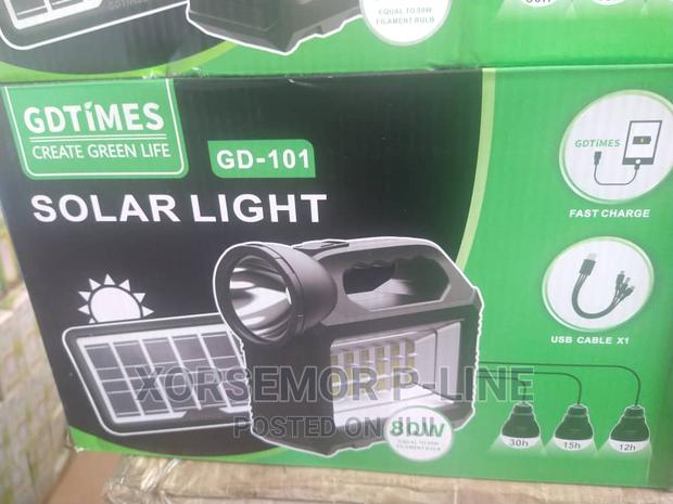 Gdtimes Gd-101 Solar Light · Photo 1