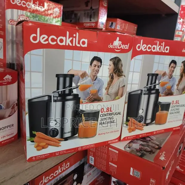 Promo Promo on Our New 0.8L Centrifugal 350W Juicer From Decakila · Photo 1