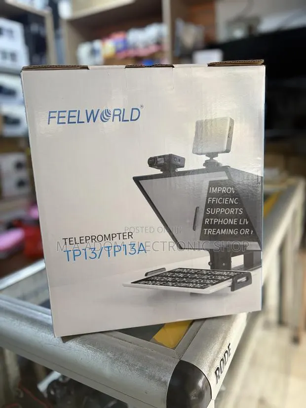 Feelworld 13” Teleprompter · Photo 1