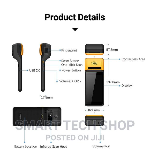 4G Integrated Printing Handheld Android POS Barcode Scanner · Photo 5