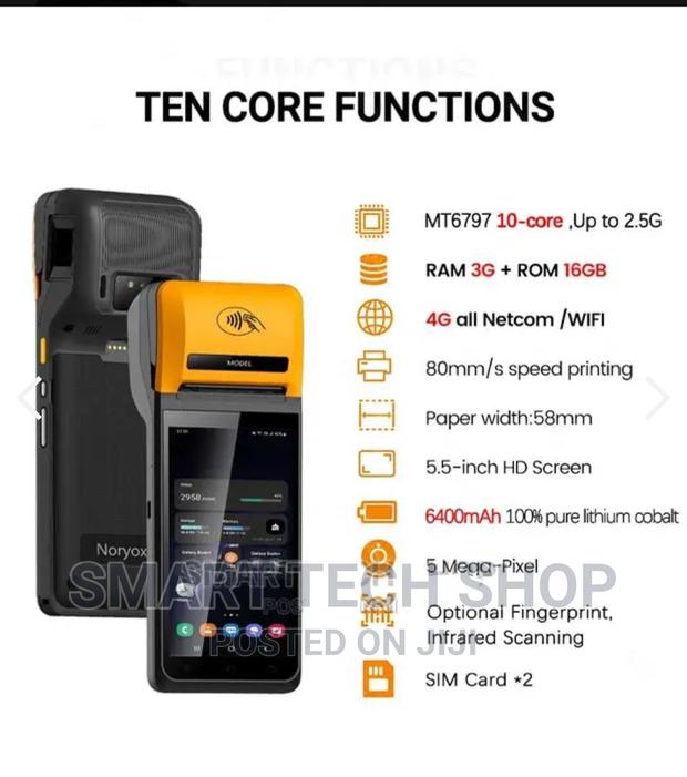4G Integrated Printing Handheld Android POS Barcode Scanner · Photo 3