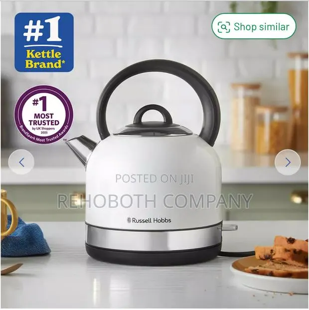Russell Hobbs 23904 Worcester Dome Kettle - White · Photo 1