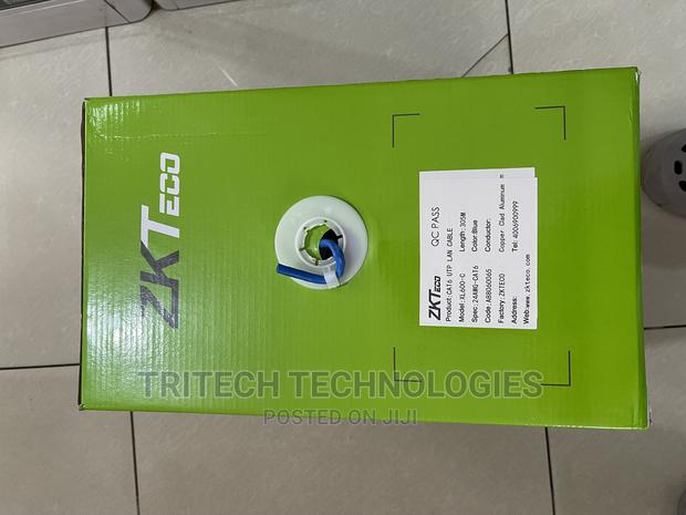 Zkteco Xl600-CPR Cat 6 305m Network Utp Twisted Pair Cable · Photo 6