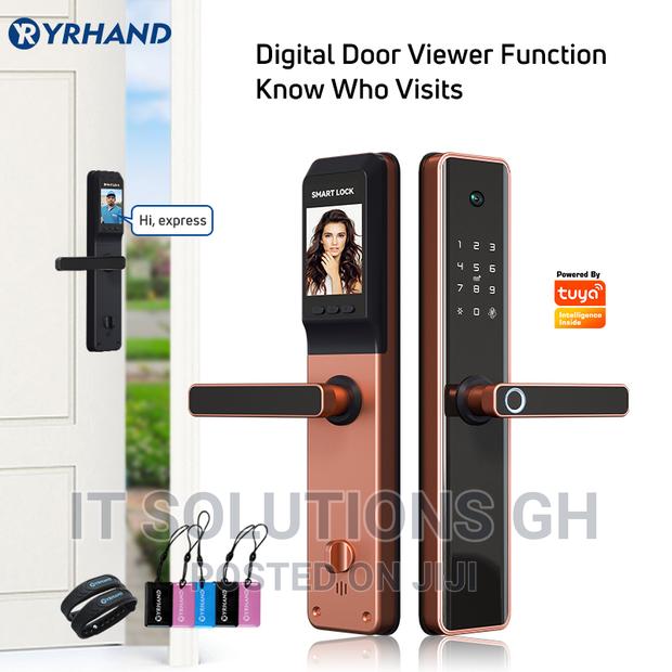 Smart Lock With Camera Door Bell Ilockey Newest Fingerprint · Photo 1