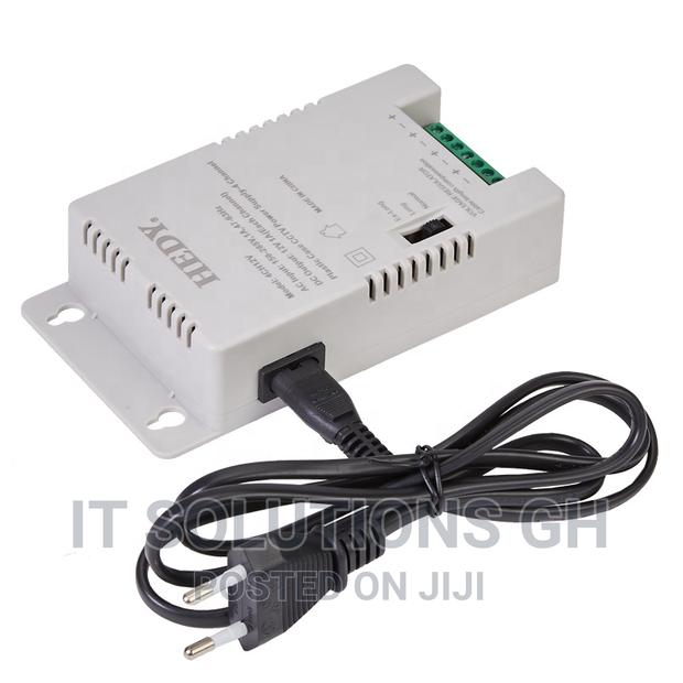 4 Channel 12v/13.5v/15v DC Output 48W CCTV Power Supply With · Photo 1