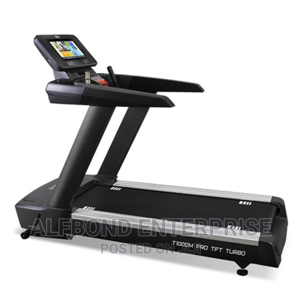 Bronze Gym T1000m Pro TFT Turbo Commercial Treadmill. 200kg