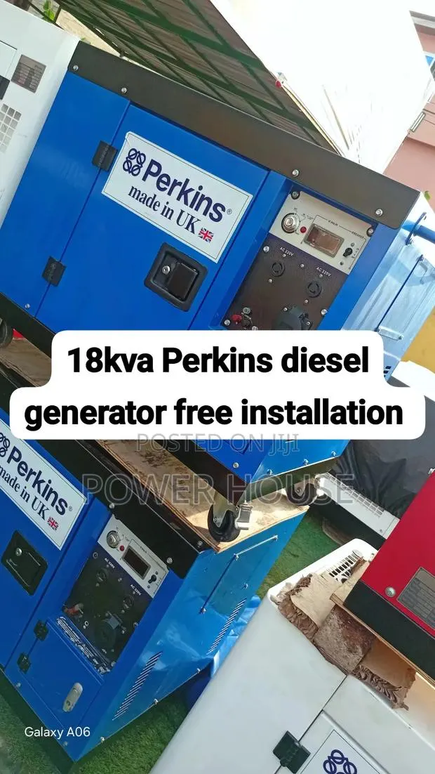 Perkins 18kVA Diesel Generator – Built for Homes Businesses · Photo 1