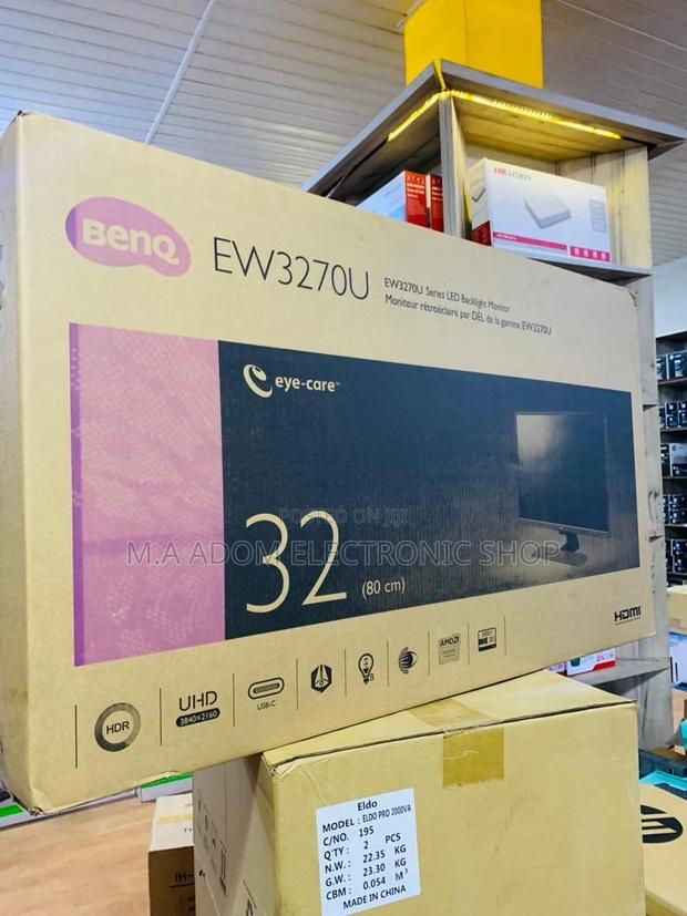 Original Benq EW3270U HDR Freesync VA Monitor.(32 Inch). · Photo 1